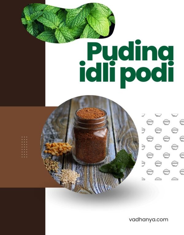 Mint Idly Podi | Pudina Herbal Mix