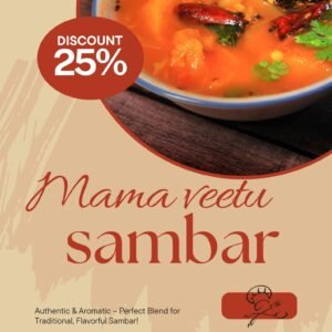 Sambar Podi vadhanya organic farm
