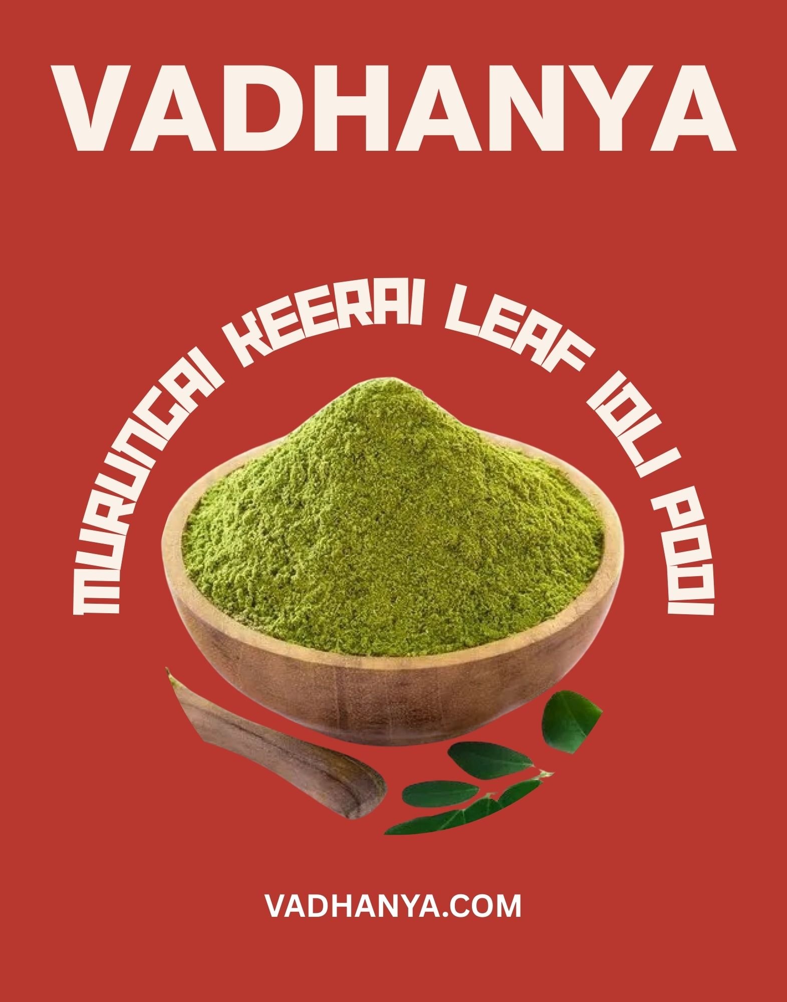 Murungai Keerai leaf Idli Podi