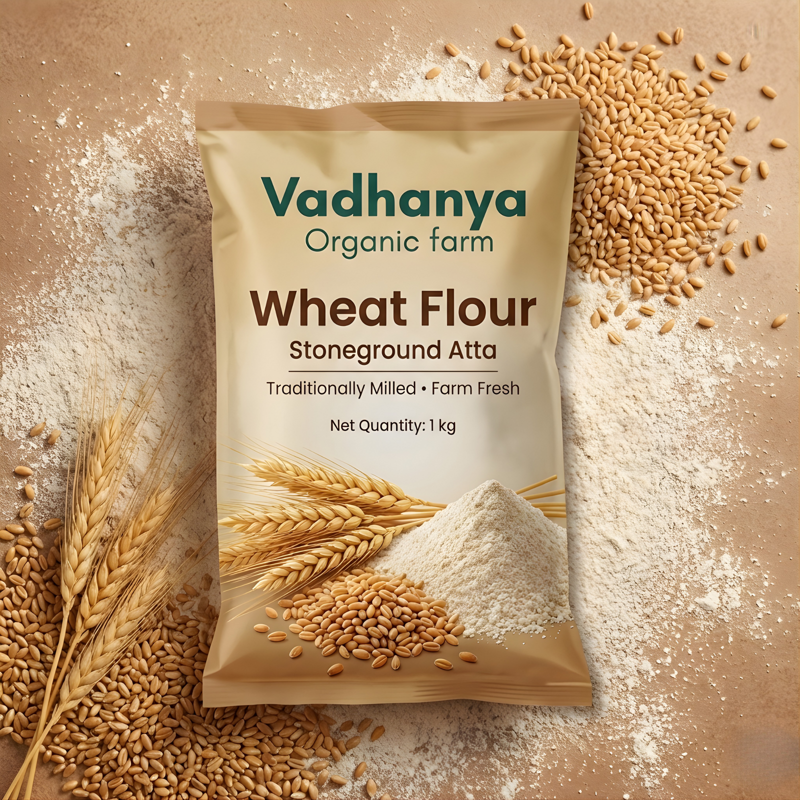 Vadhanya organic farm Wheat flour